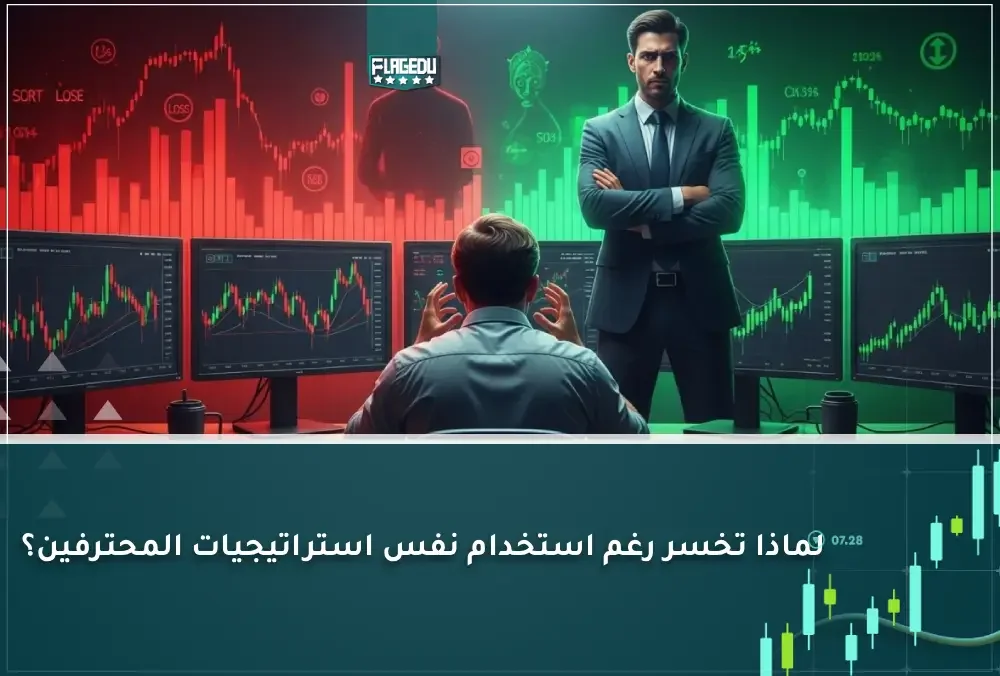 لماذا تخسر رغم استخدام نفس استراتيجيات المحترفين؟