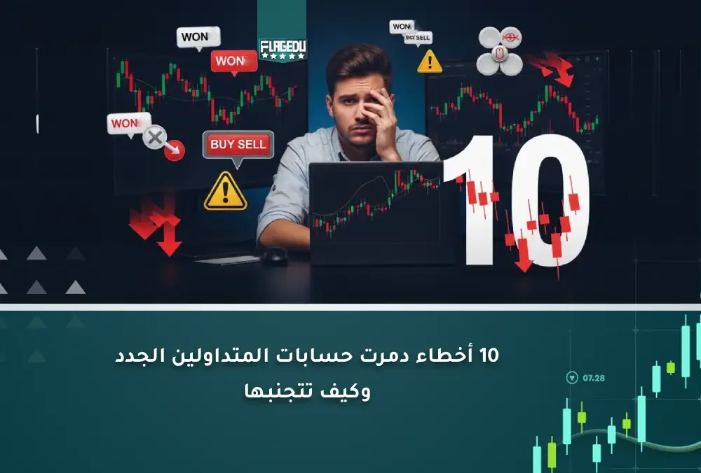10 أخطاء دمرت حسابات المتداولين الجدد وكيف تتجنبها - (1)