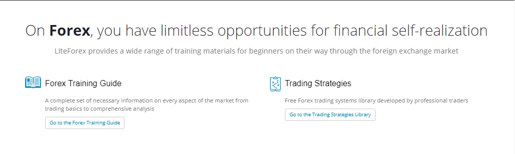 LiteForex Education