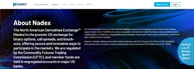about Nadex