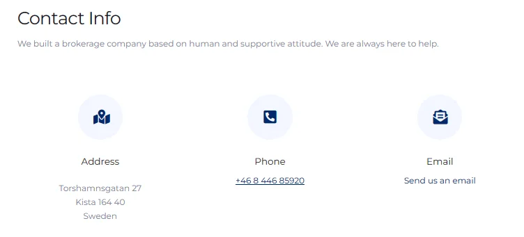 contact informatoin for SCANDINAVIAN