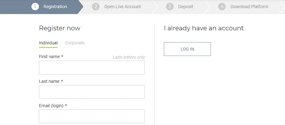 ifcm open account
