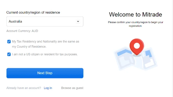 mitrade accounts