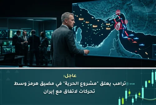 عاجل ترامب يعلق مشروع الحرية في مضيق هرمز وسط تحركات لاتفاق مع إيران