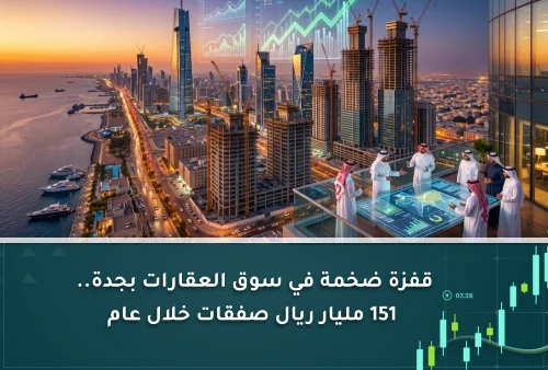 قفزة ضخمة في سوق العقارات بجدة.. 151 مليار ريال صفقات خلال عام