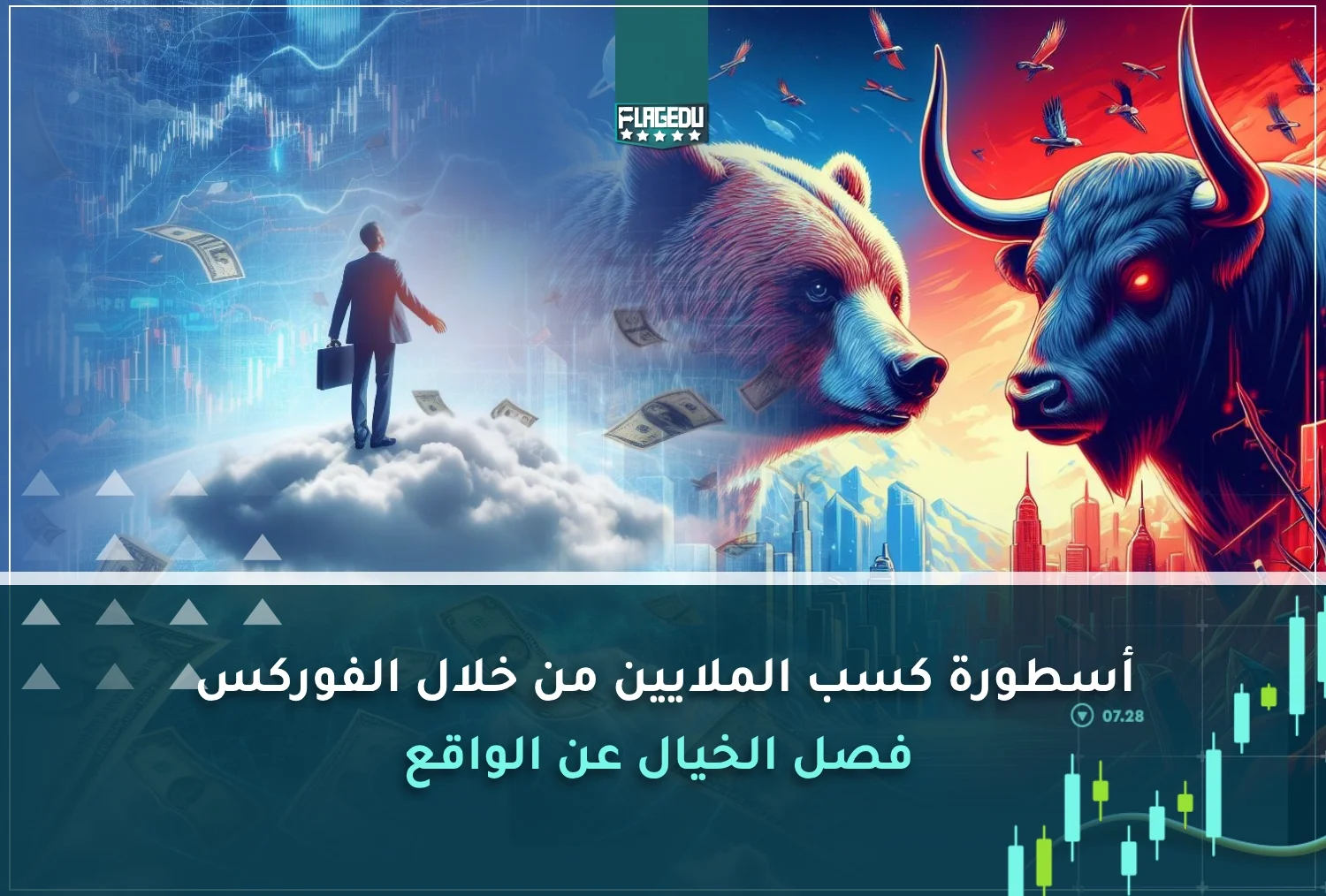 اسطورة كسب الملايين من خلال الفوركس