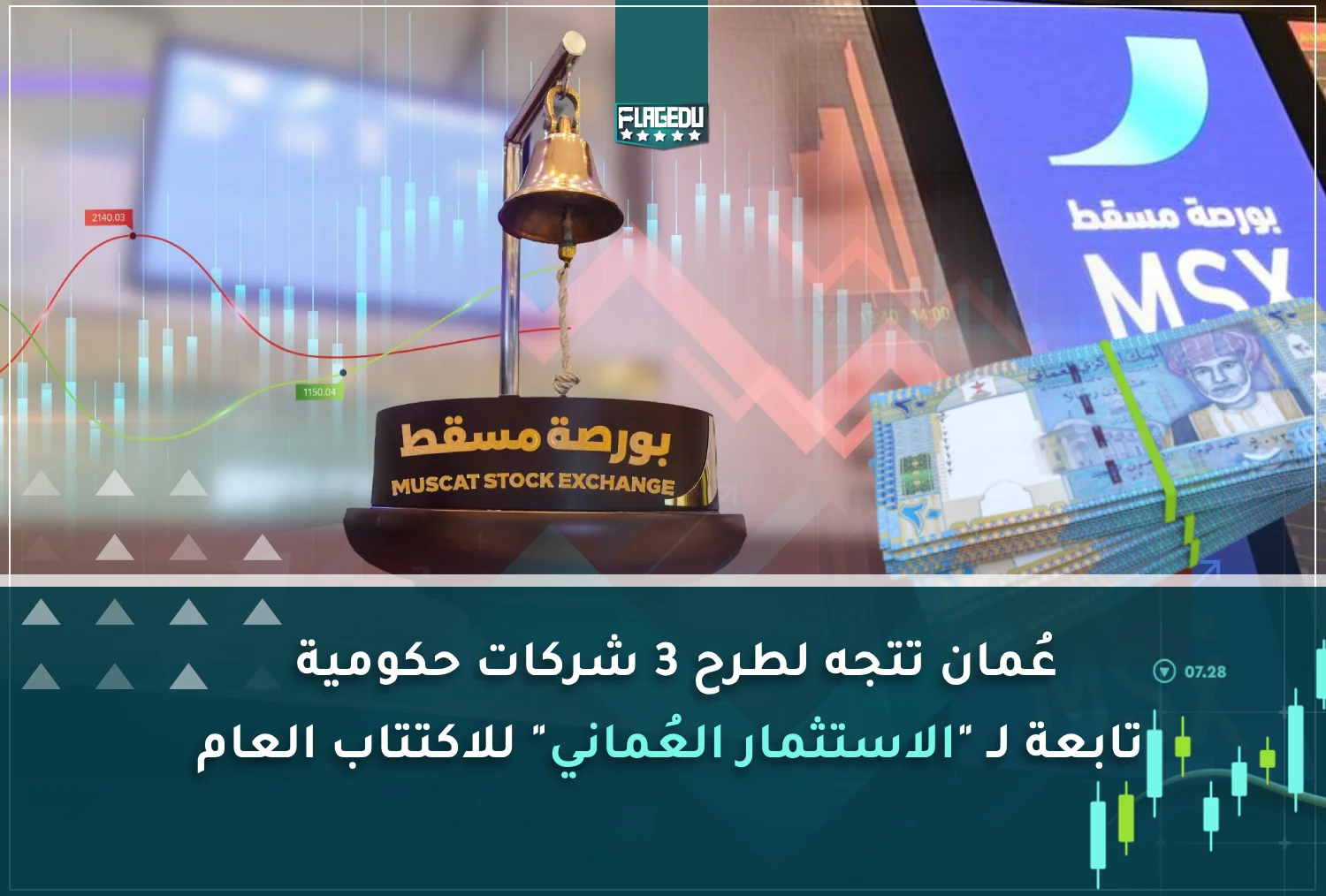 طرح 3 شركات تابعة لـالاستثمار العُماني للاكتتاب في 2024